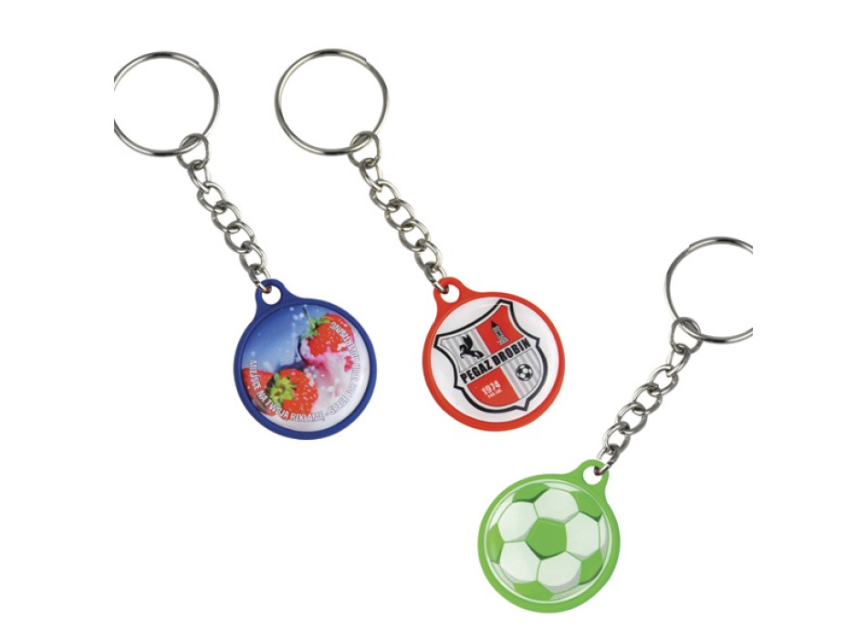 Portachiavi con etichetta resinata FullGadgets.com