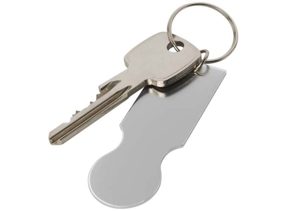 Portachiavi con gettone carrello della spesa Rhea FullGadgets.com