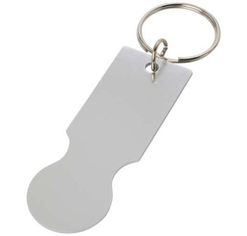 Portachiavi con gettone carrello della spesa Rhea FullGadgets.com