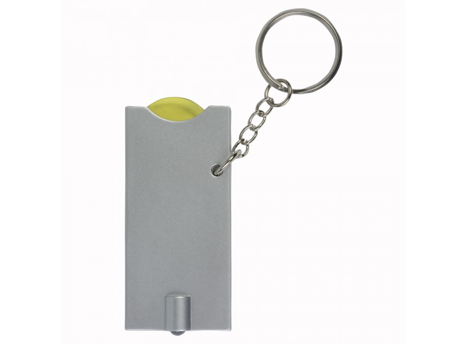 Portachiavi con gettone per carrello della spesa e luce FullGadgets.com