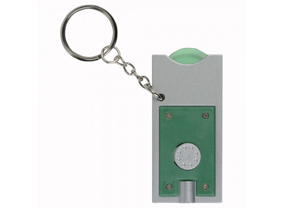 Portachiavi con gettone per carrello della spesa e luce FullGadgets.com