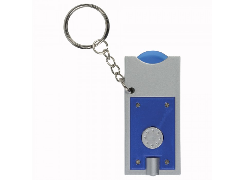 Portachiavi con gettone per carrello della spesa e luce FullGadgets.com