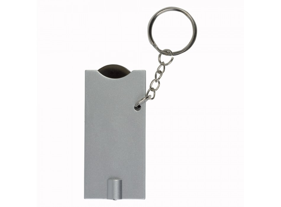 Portachiavi con gettone per carrello della spesa e luce FullGadgets.com