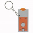 Portachiavi con gettone per carrello della spesa e luce FullGadgets.com