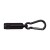 Mini Torcia Con Luce Led Personalizzabile, Moschettone In Alluminio