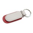 Portachiavi doppio in PU con ampio spazio personalizzabile - LEGGERMENTE MACCHIATO FullGadgets.com