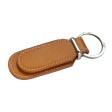 Portachiavi doppio in PU con ampio spazio personalizzabile - LEGGERMENTE MACCHIATO FullGadgets.com