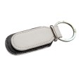 Portachiavi doppio in PU con ampio spazio personalizzabile - LEGGERMENTE MACCHIATO FullGadgets.com