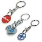 Portachiavi gettone in metallo FullGadgets.com
