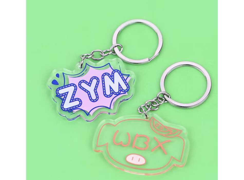 Portachiavi in acrilico sagomato  FullGadgets.com