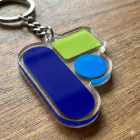 Portachiavi in acrilico sagomato  FullGadgets.com
