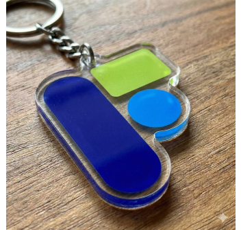 Portachiavi in acrilico sagomato  FullGadgets.com