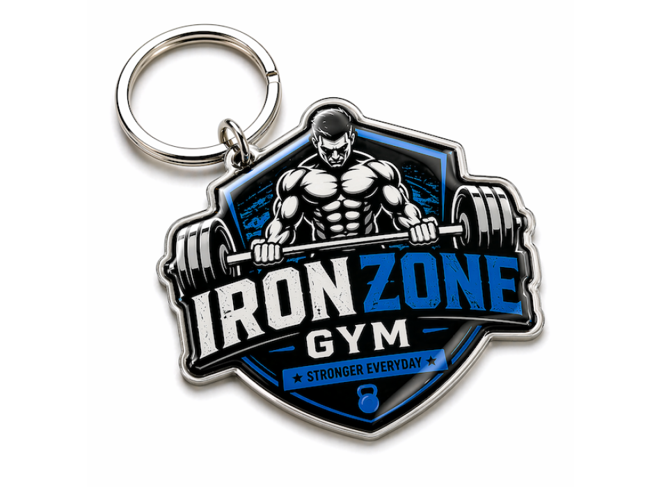 Portachiavi in alluminio 30x30mm FullGadgets.com