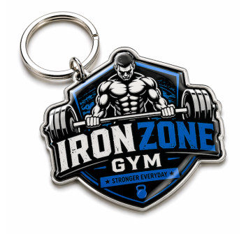 Portachiavi in alluminio 30x30mm FullGadgets.com