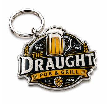 Portachiavi in alluminio 50X50mm FullGadgets.com