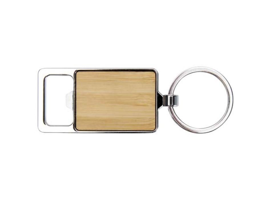 Portachiavi in bambù con apribottiglie Snapper FullGadgets.com