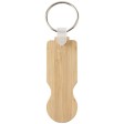 Portachiavi in bambù con gettone per carrello della spesa Ronan FullGadgets.com