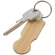 Portachiavi in bambù con gettone per carrello della spesa Ronan FullGadgets.com