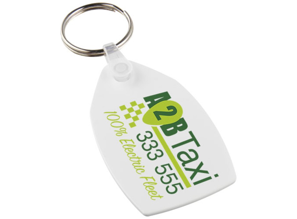 Portachiavi in materiale riciclato a forma rettangolare Tait FullGadgets.com