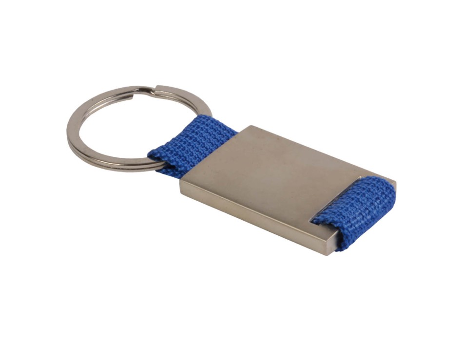 Portachiavi in metallo e nylon confezionato in scatoletta nera FullGadgets.com