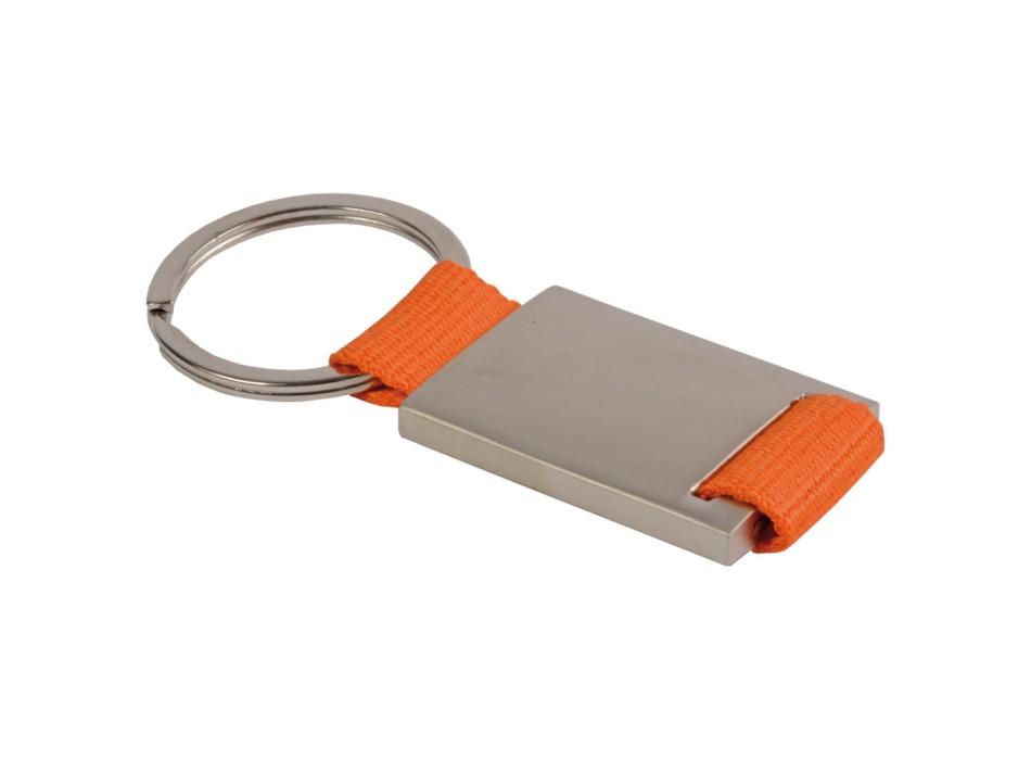 Portachiavi in metallo e nylon confezionato in scatoletta nera FullGadgets.com