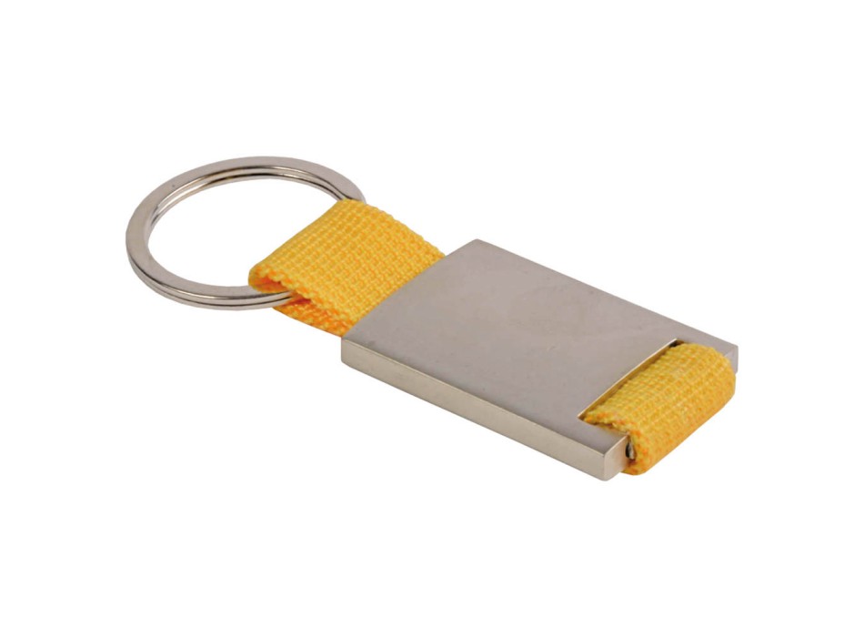 Portachiavi in metallo e nylon confezionato in scatoletta nera FullGadgets.com