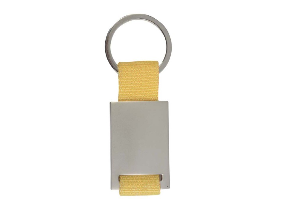 Portachiavi in metallo e nylon confezionato in scatoletta nera FullGadgets.com