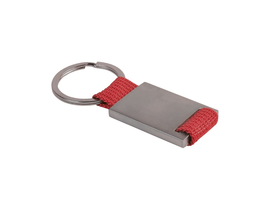 Portachiavi in metallo e nylon confezionato in scatoletta nera FullGadgets.com