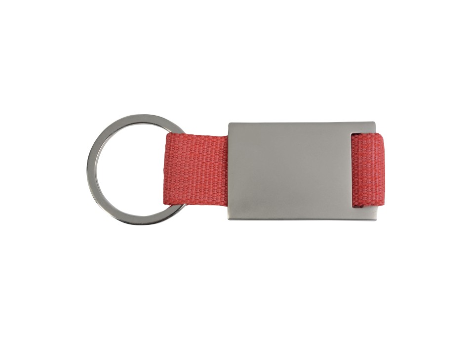 Portachiavi in metallo e nylon confezionato in scatoletta nera FullGadgets.com