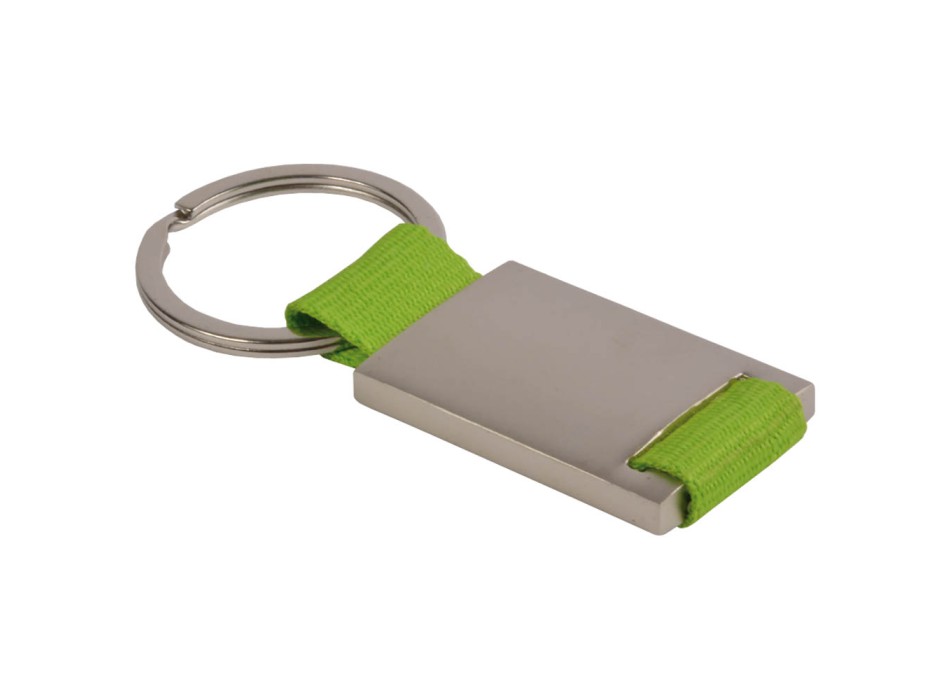 Portachiavi in metallo e nylon confezionato in scatoletta nera FullGadgets.com