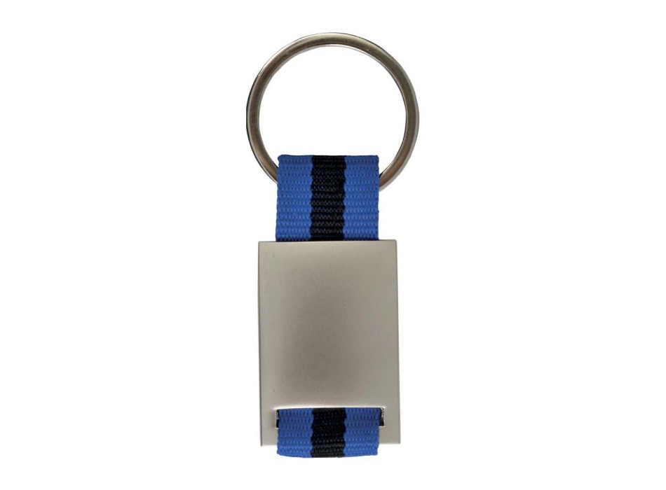 Portachiavi in metallo e nylon confezionato in scatoletta nera FullGadgets.com