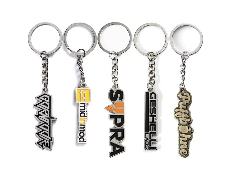 Portachiavi in metallo sagomato entro 50mm FullGadgets.com