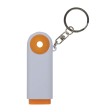 Portachiavi in plastica con gettone per carrello della spesa e luce a 2 led FullGadgets.com