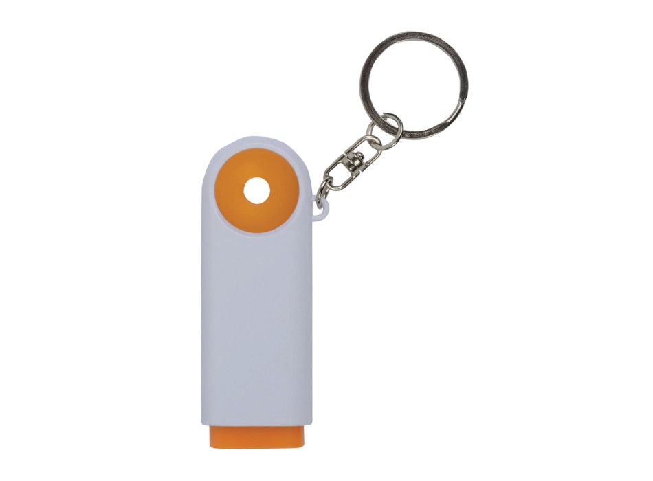 Portachiavi in plastica con gettone per carrello della spesa e luce a 2 led FullGadgets.com