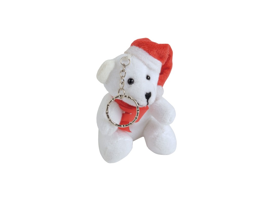 Portachiavi in poliestere a forma di orsetto di Natale FullGadgets.com