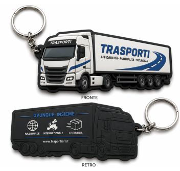 Portachiavi in pvc 3D - misura entro 41x50mm FullGadgets.com