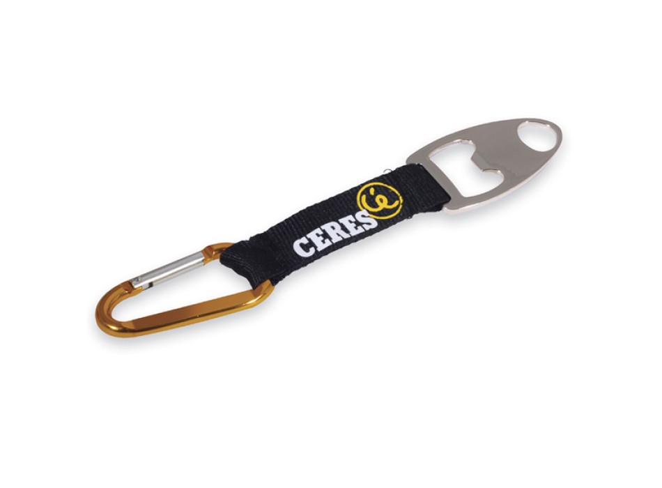 Portachiavi moschettone+apribottiglia FullGadgets.com