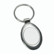 Portachiavi ovale,in metallo satinato e lucido FullGadgets.com