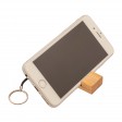 Portachiavi rettangolare in bambù con stand portacellulare FullGadgets.com