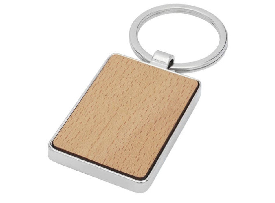 Portachiavi rettangolare Mauro in legno di faggio FullGadgets.com