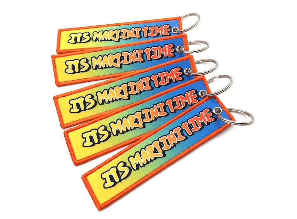 Portachiavi ricamato in sublimazione  FullGadgets.com