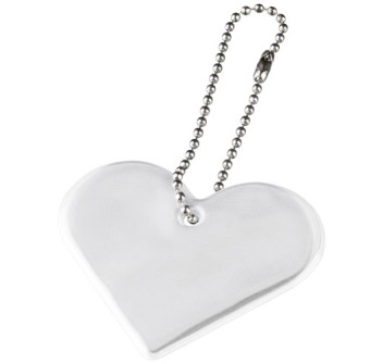 Portachiavi riflettente a forma di cuore FullGadgets.com