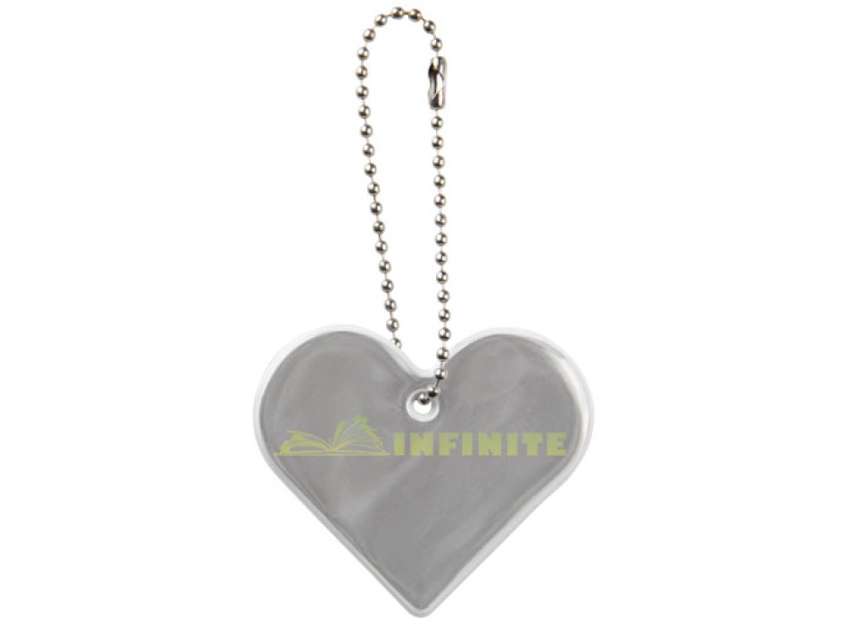 Portachiavi riflettente a forma di cuore FullGadgets.com