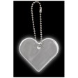 Portachiavi riflettente a forma di cuore FullGadgets.com