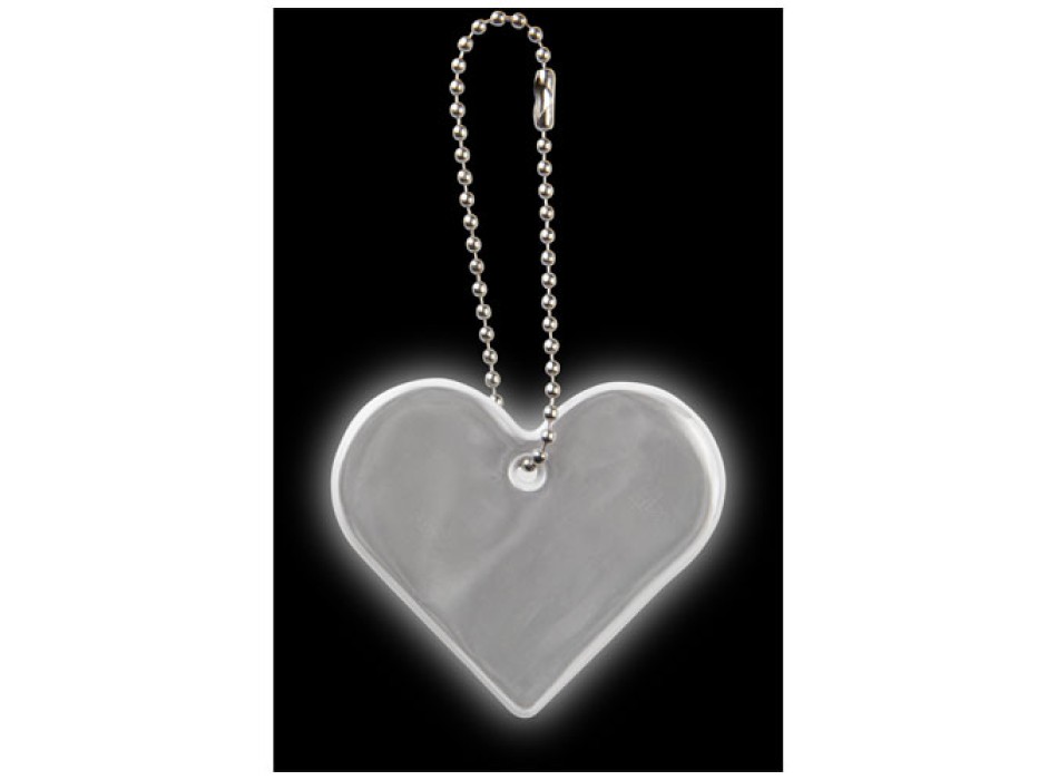 Portachiavi riflettente a forma di cuore FullGadgets.com