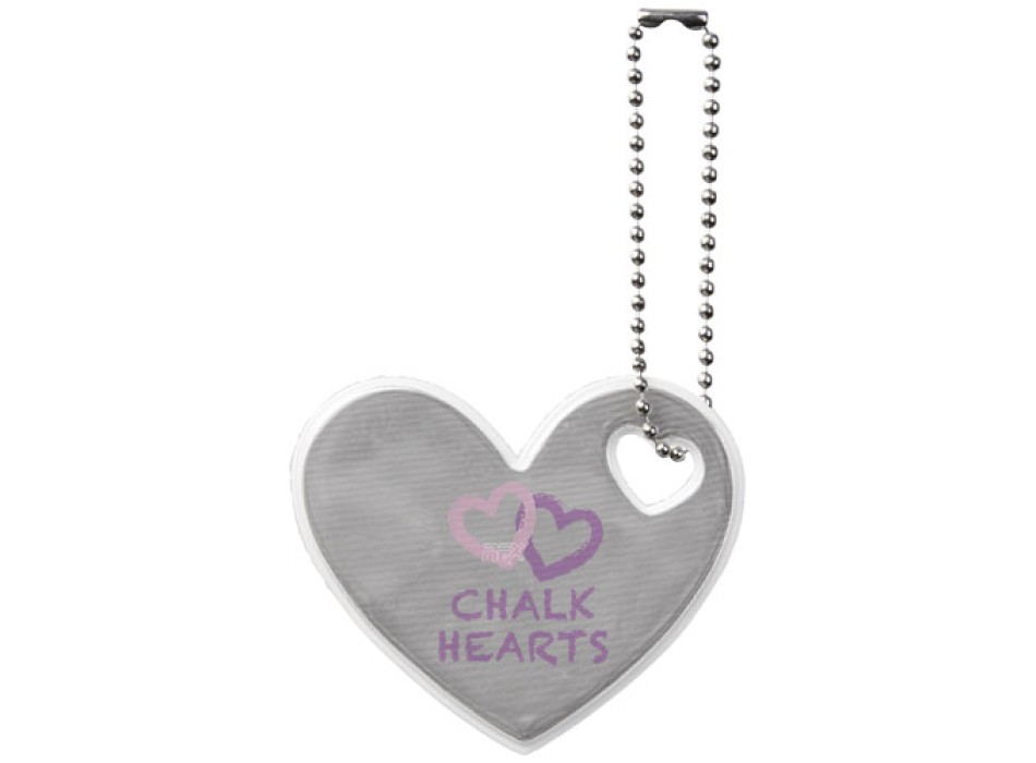 Portachiavi riflettente a forma di cuore FullGadgets.com