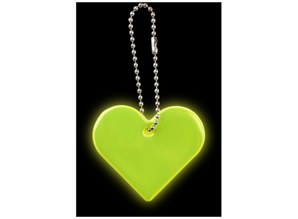 Portachiavi riflettente a forma di cuore FullGadgets.com