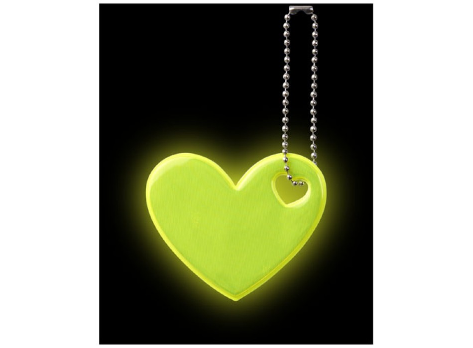 Portachiavi riflettente a forma di cuore FullGadgets.com