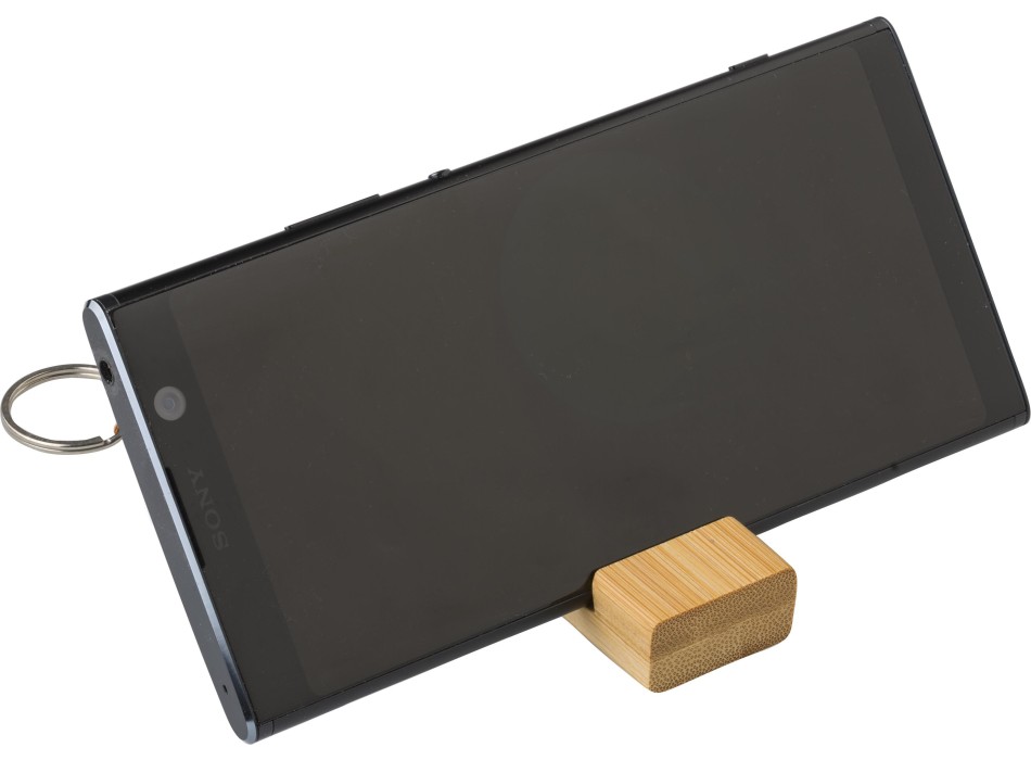 Portachiavi, supporto per smartphone, in bambù Kian FullGadgets.com