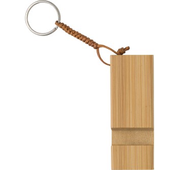 Portachiavi, supporto per smartphone, in bambù Kian FullGadgets.com